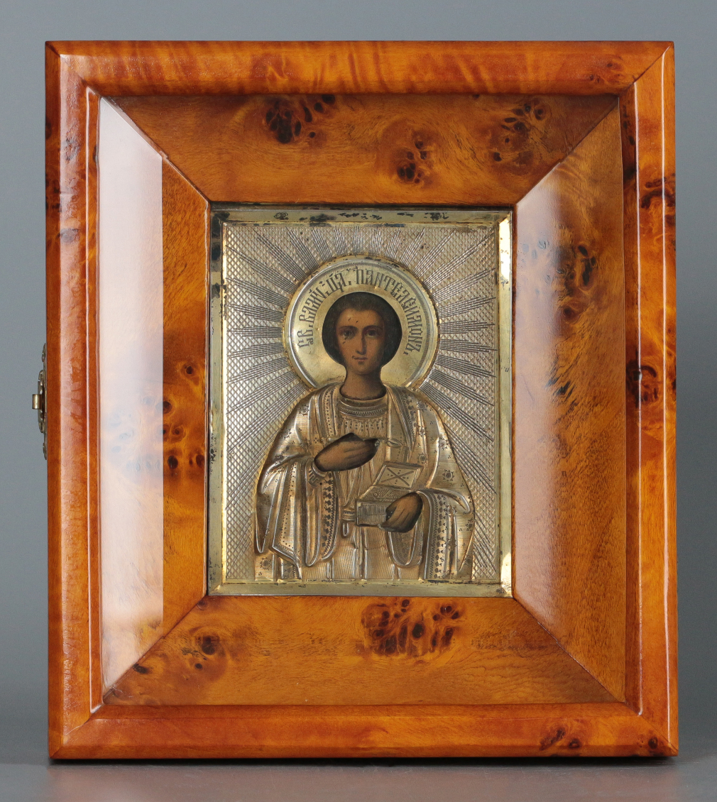 Икона Святой целитель Пантелеимон - фото - 6