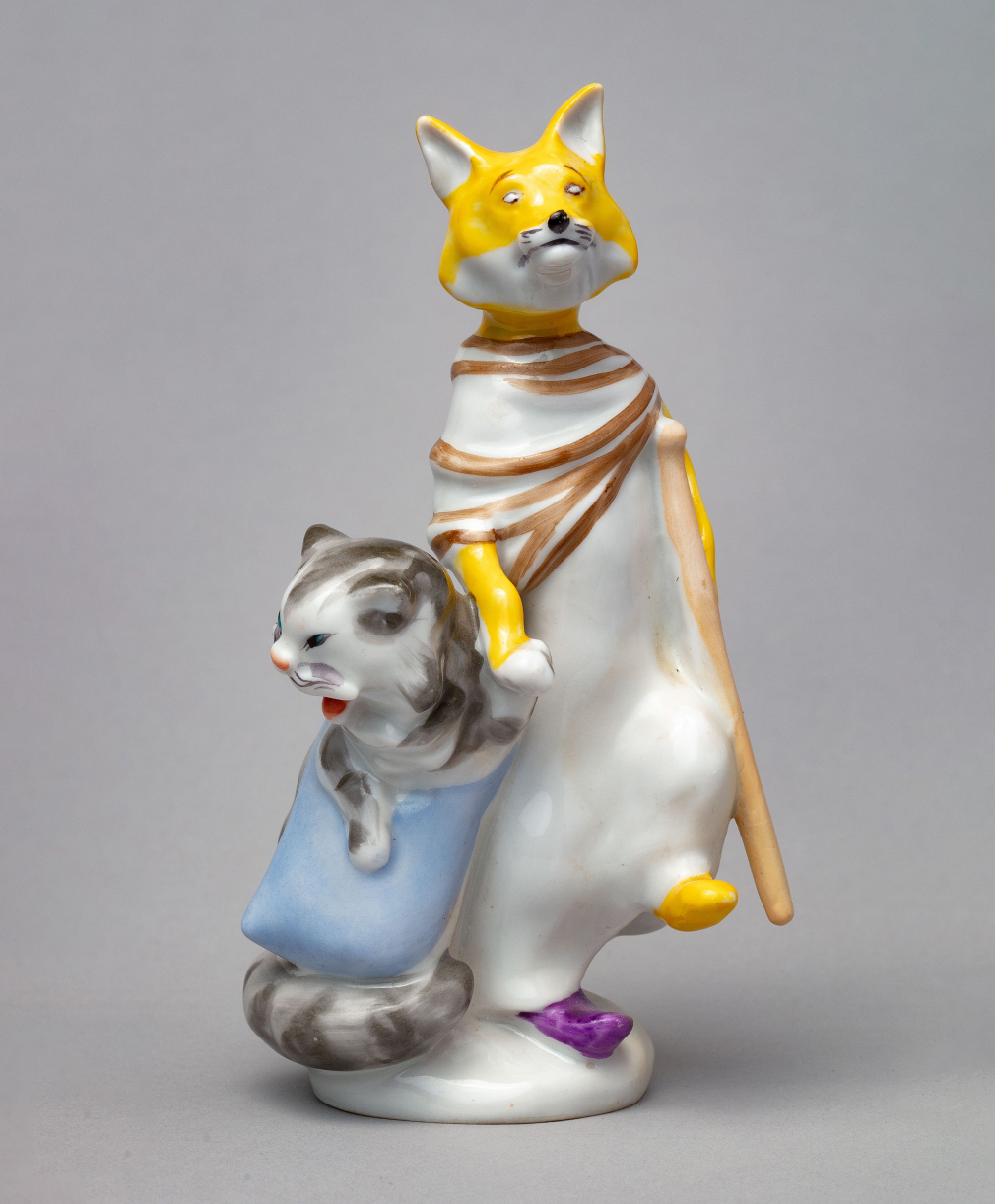 Скульптура Лиса Алиса и кот Базилио - фото - 5