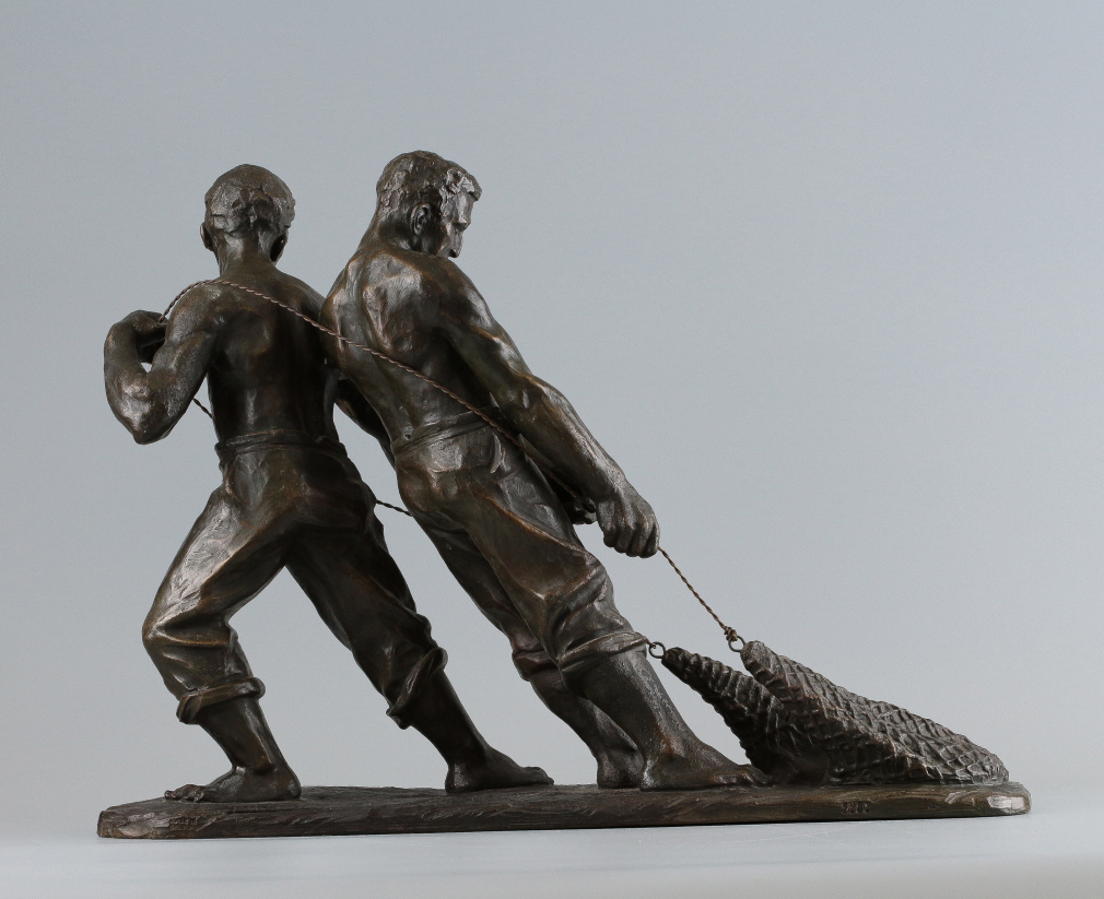Скульптура Рыбаки Johann Dommisse 002-23