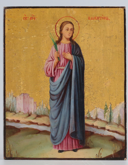Икона Святая мученица Валентина - фото - 2