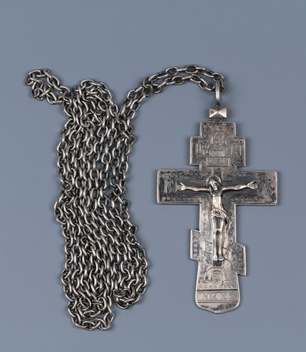 Крест наперсный на период Николая II - фото - 2