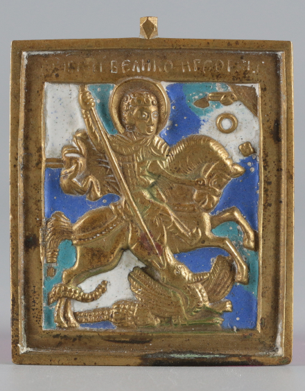 Икона Святой Георгий Победоносец - фото - 2