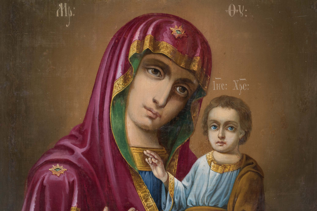 Икона Богородица Грузинская 732-17