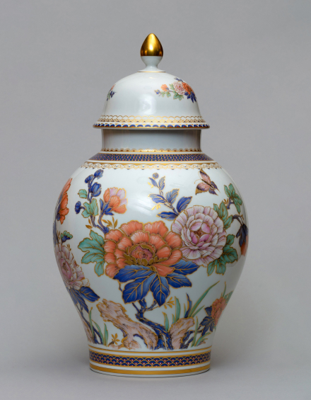 Декоративная ваза с крышкой - фото - 5