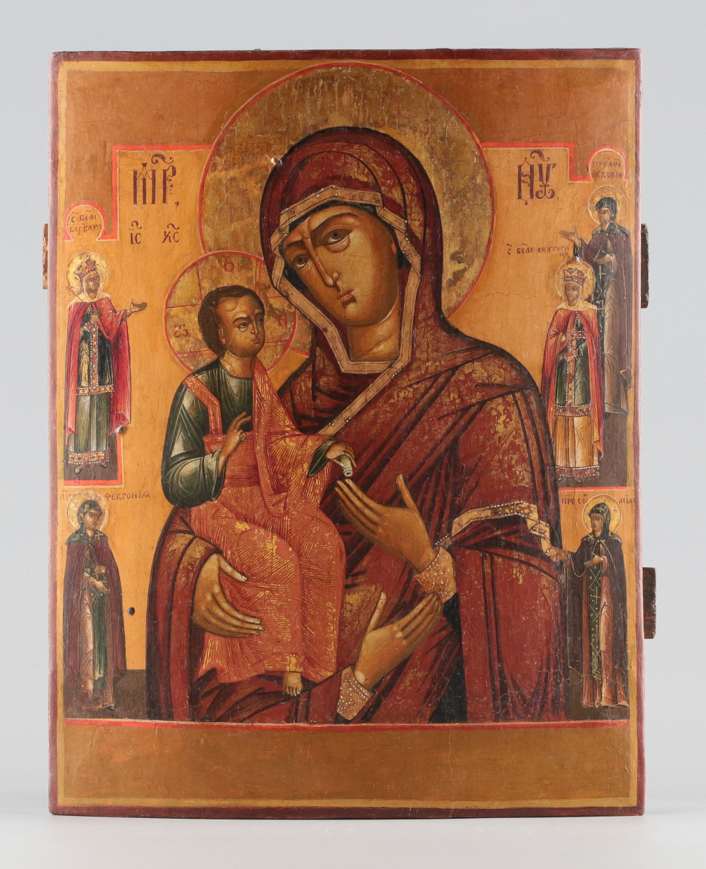 Икона Богородица Троеручица 172-17
