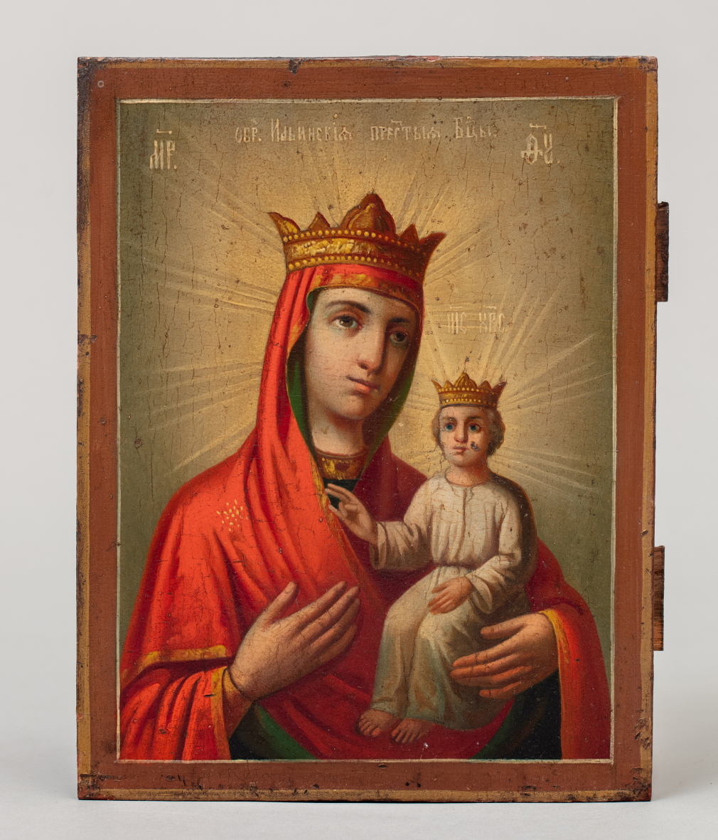 Икона Богородица Ильинская Черниговская - фото - 4