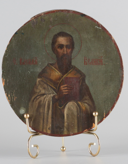 Икона святой Василий Великий - фото - 4