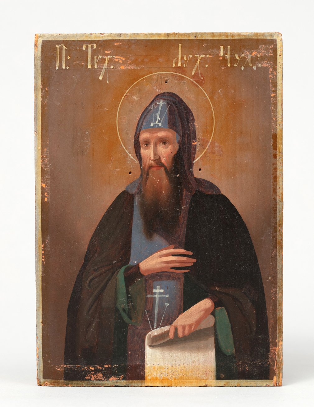Икона Святой Преподобный Тихон Луховской, Костромской 393-18