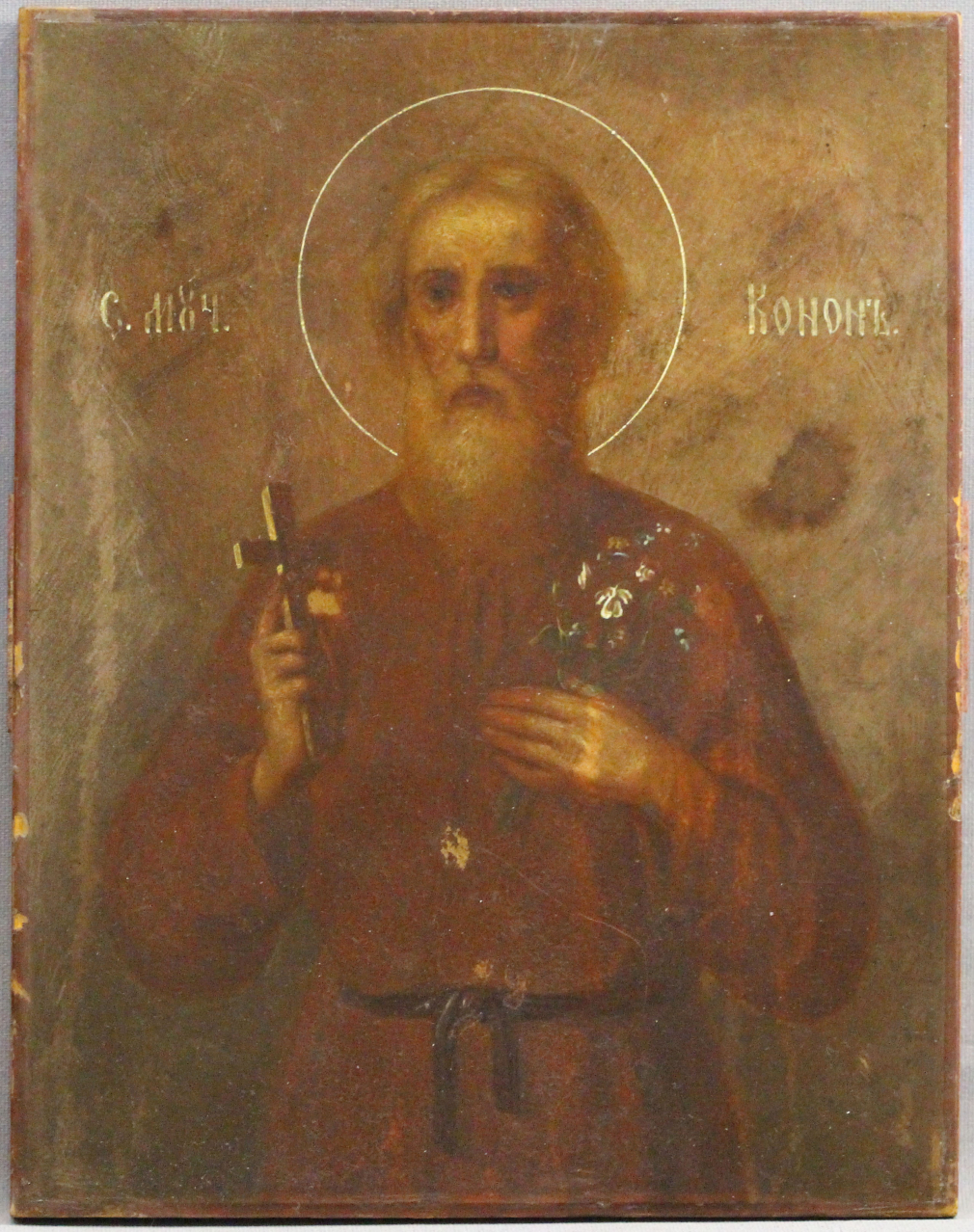 Икона Святой Конон Градарь - фото - 2