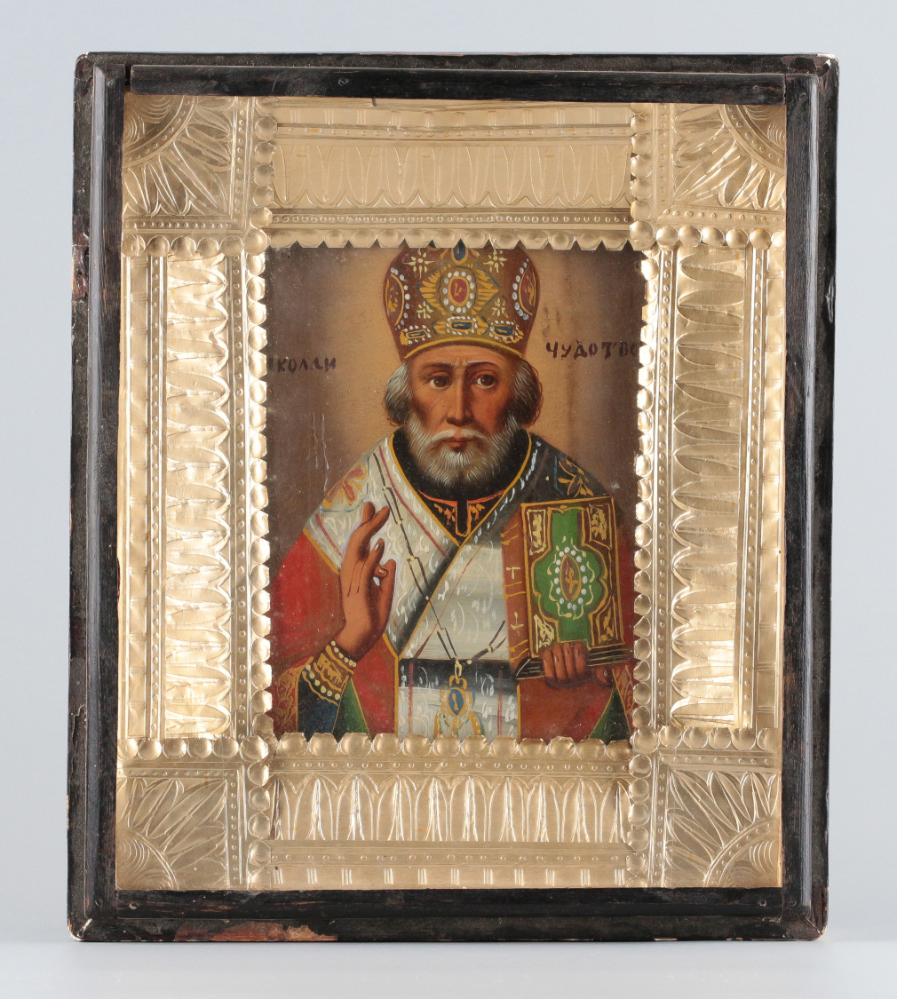 Икона Святой Николай Чудотворец 511-18