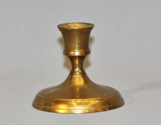 Подсвечник бронзовый на одну свечу - фото - 2
