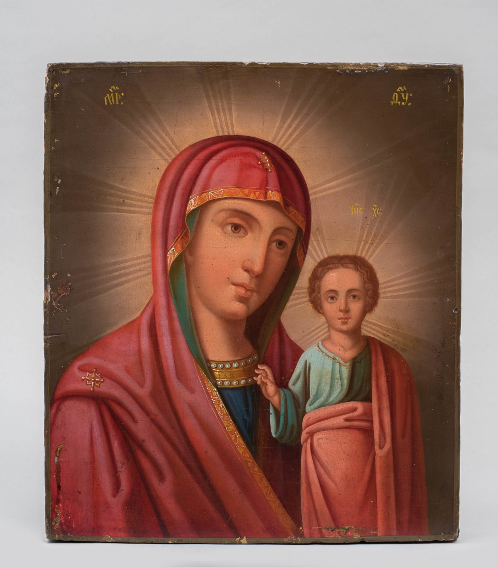 Икона Богородица Казанская 588-18