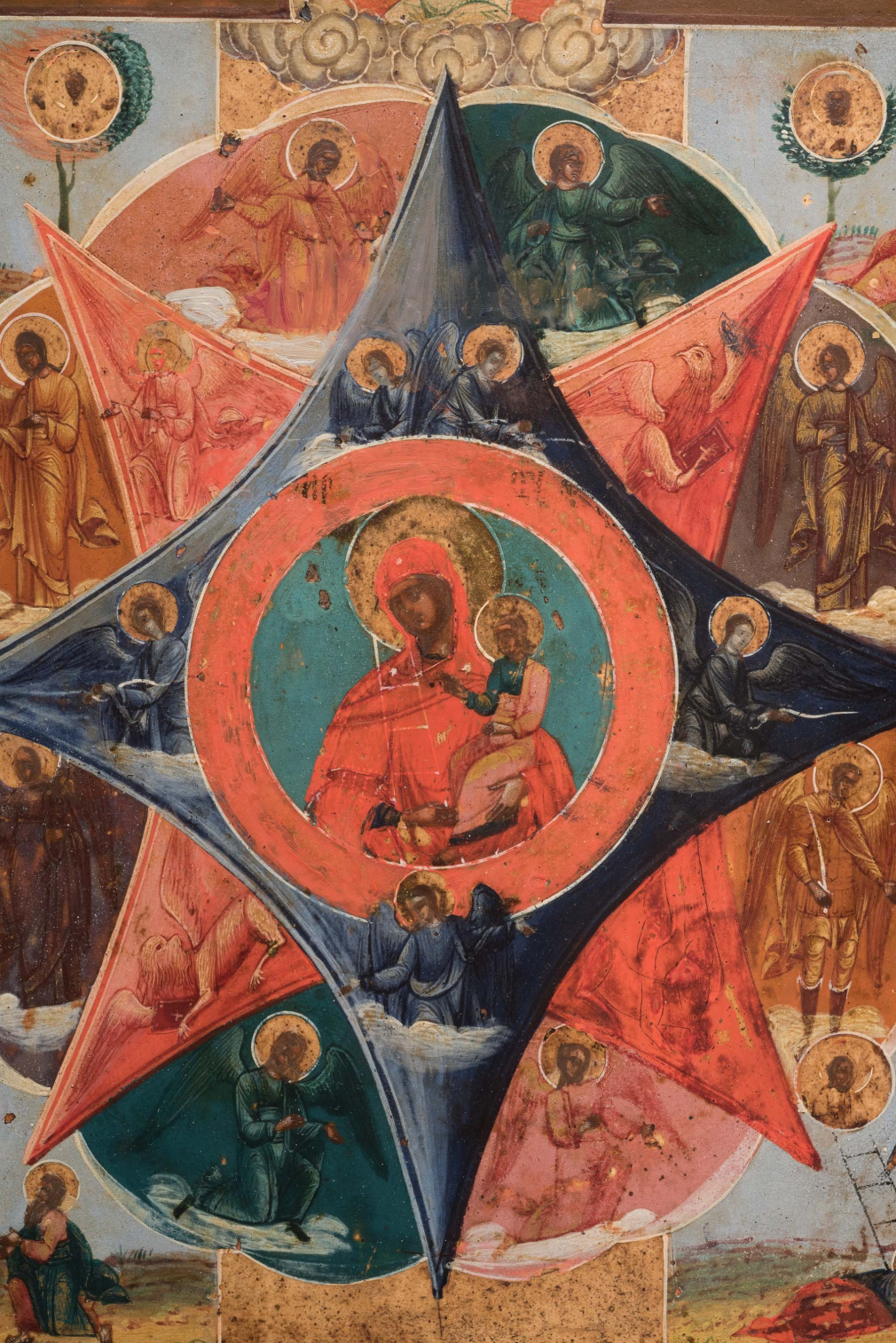 Икона Богородица Неопалимая Купина 134-19