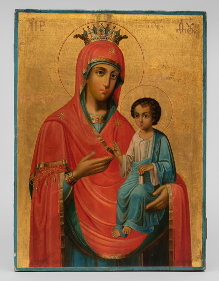 Икона Богородица Иверская - фото - 5