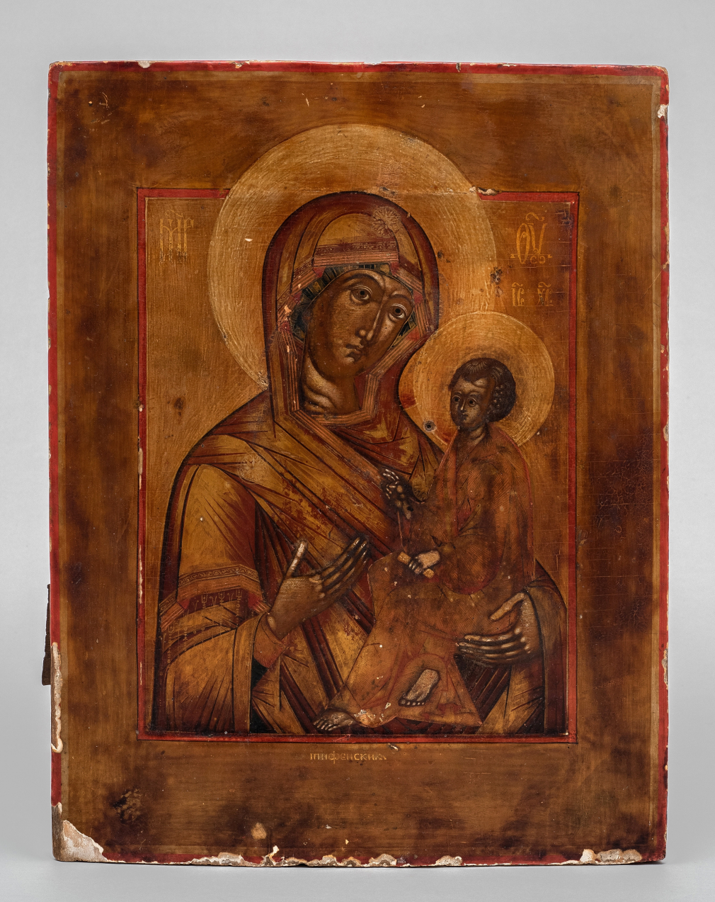 Икона Богородица Тихвинская 290-19
