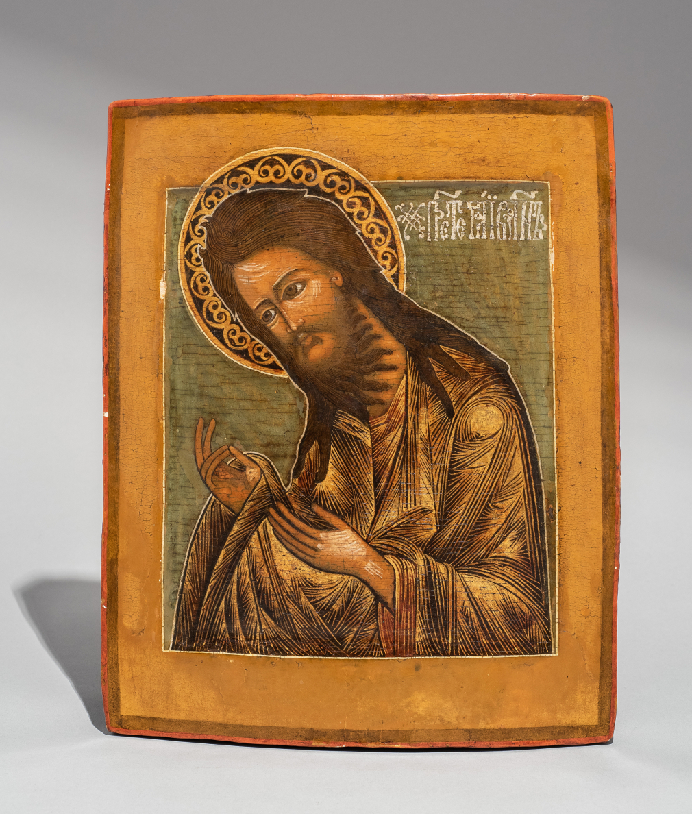 Икона Святого Иоанна Крестителя из Деисусного чина - фото - 4