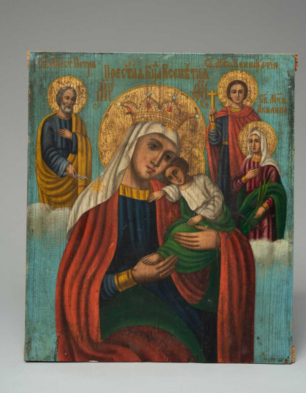 Икона Богородица Всепетая - фото - 4