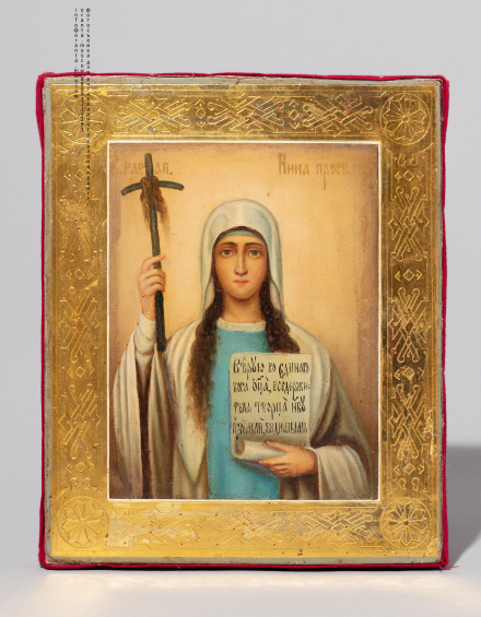 Икона Святая Нина Просветительница Грузии - фото - 5