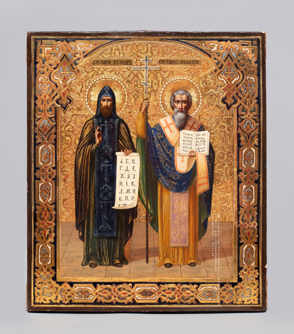 Икона Святые Кирилл и Мефодий 504-20