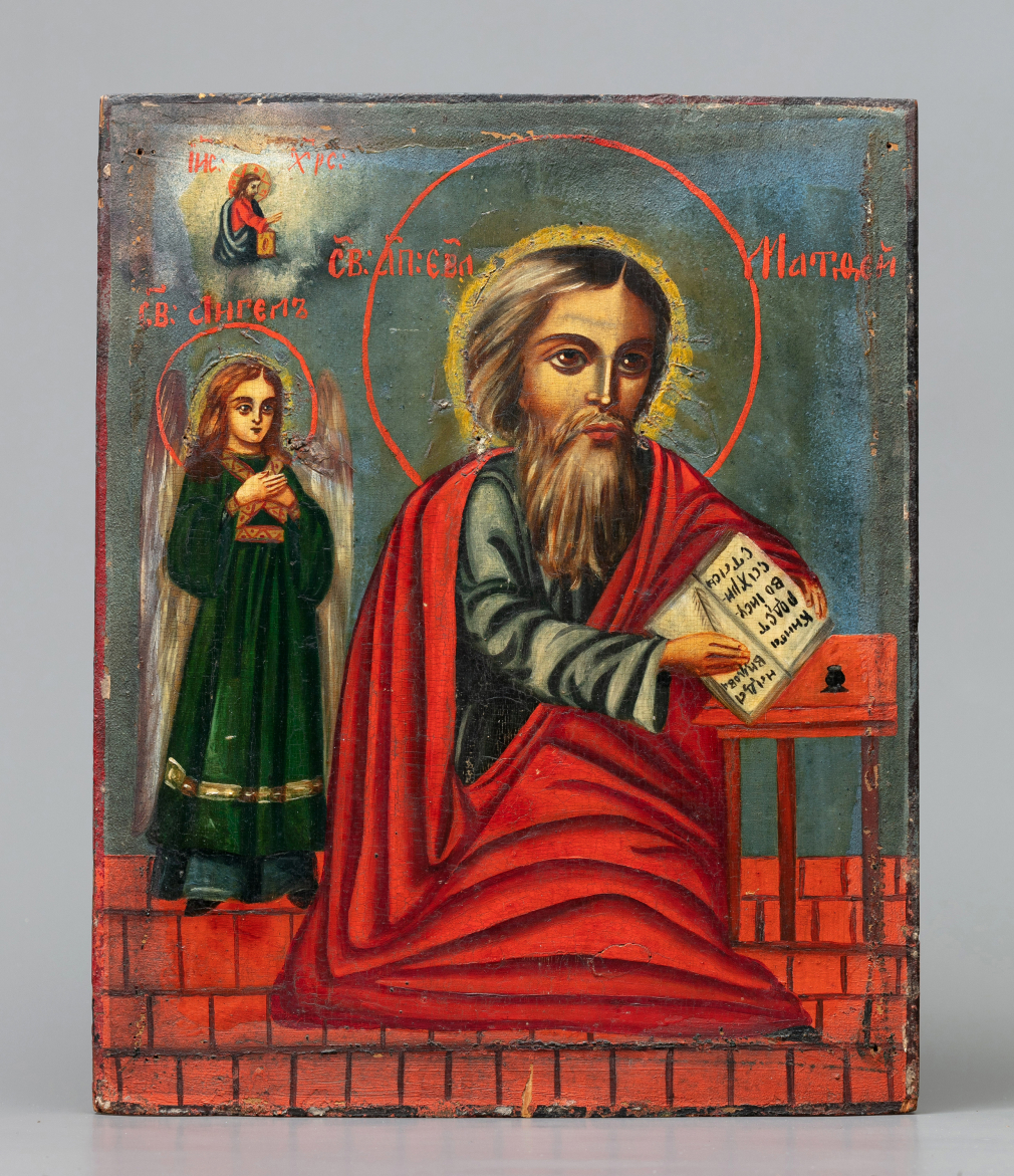 Икона Апостол Матфей с Ангелом Хранителем 514-20