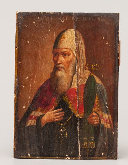 Икона Святой Алексей Митрополит Московский - фото - 2
