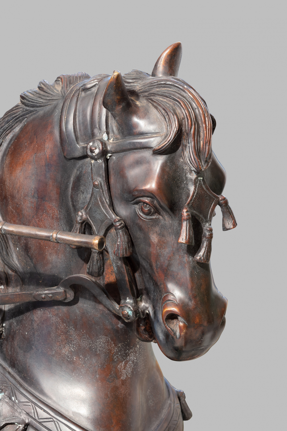 Бронзовая скульптура Араб на коне 335-21