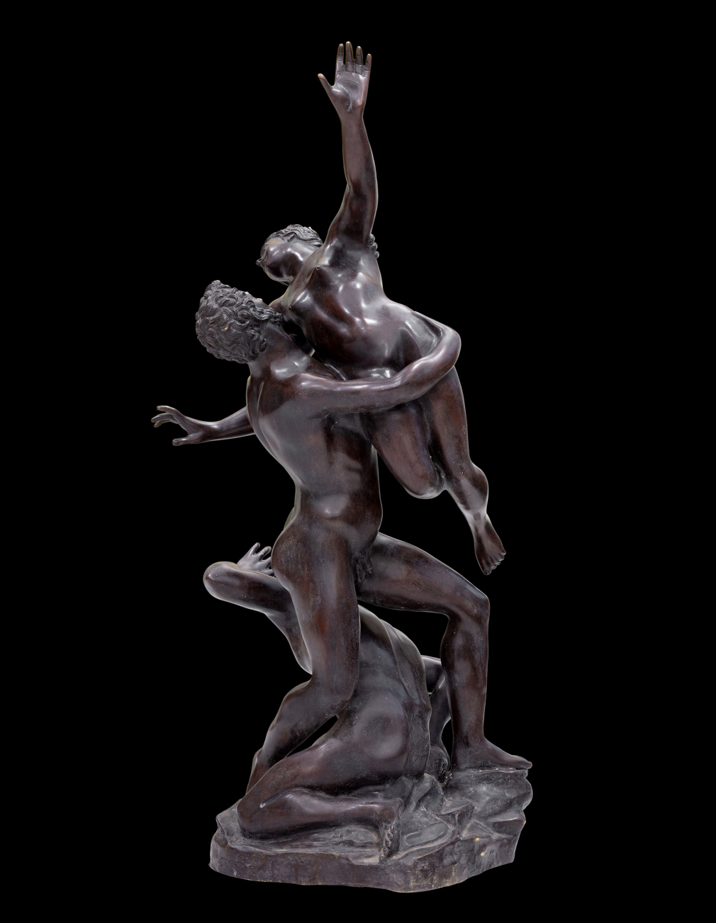 Бронзовая скульптура Похищение сабинянок - фото - 5