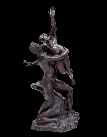 Бронзовая скульптура Похищение сабинянок - фото - 5