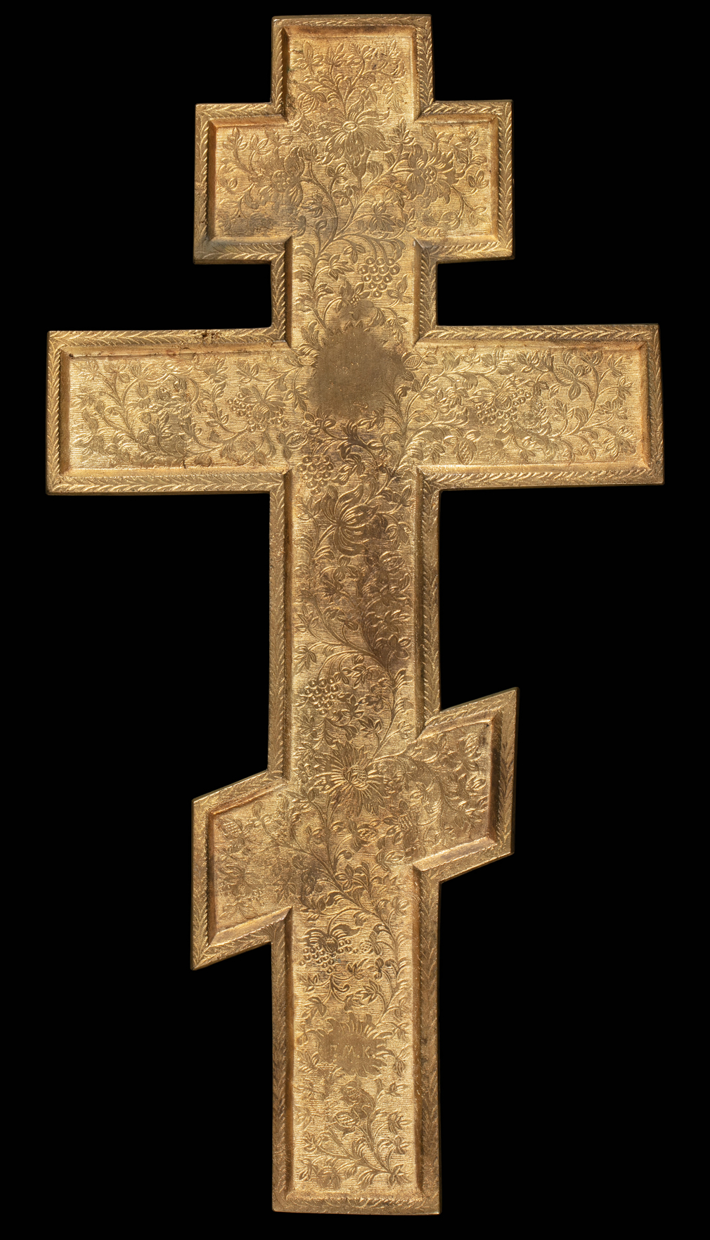 Крест Распятие Христово с эмалью 426-21