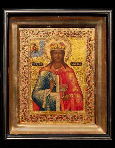 Икона Святая Варвара - фото - 3