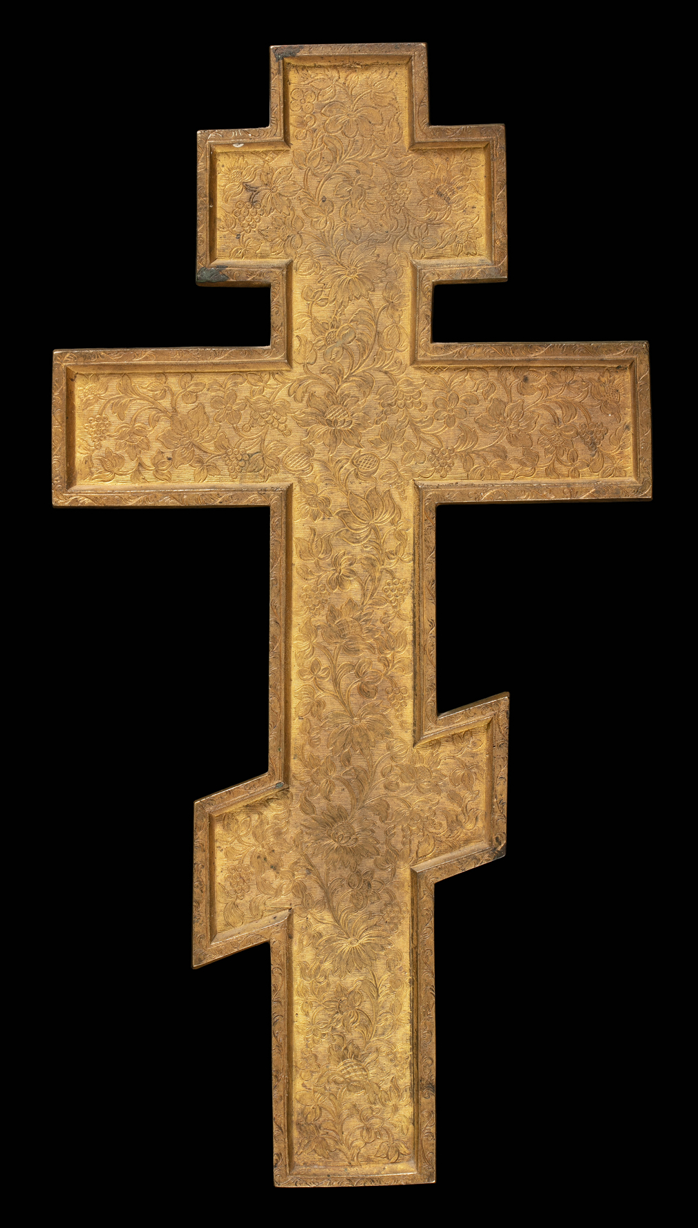 Крест Распятие Христово с эмалью 427-21