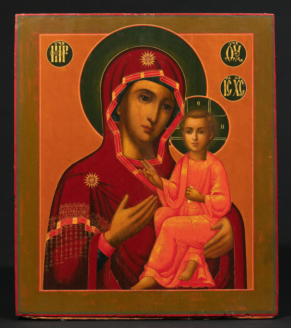 Икона Богородица Тихвинская - фото - 2