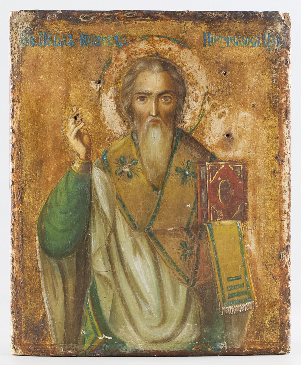 Икона Святой Павел Исповедник Константинопольский 475-21