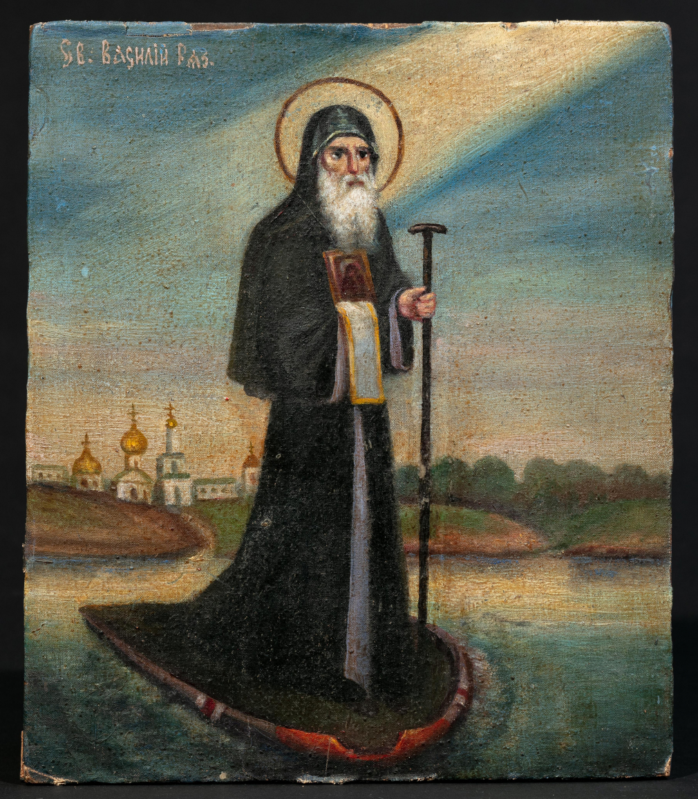 Икона Святой Василий Рязанский - фото - 2