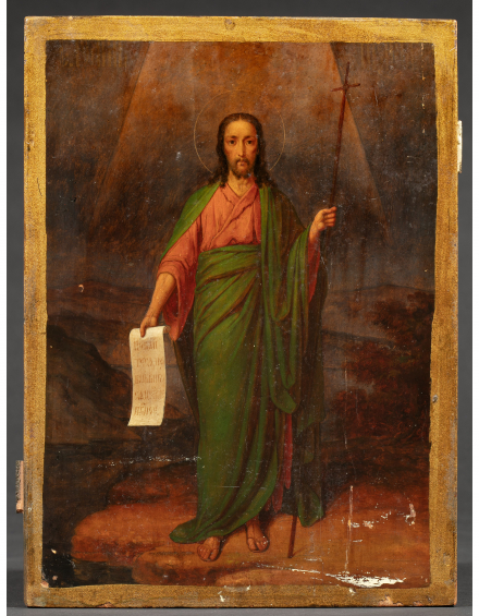 Икона Святой Иоанн Креститель - фото - 2