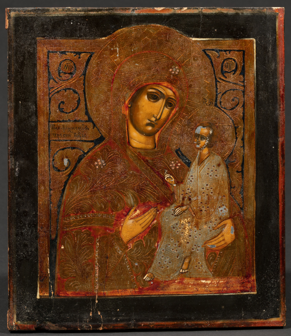 Икона Богородица Тихвинская - фото - 2