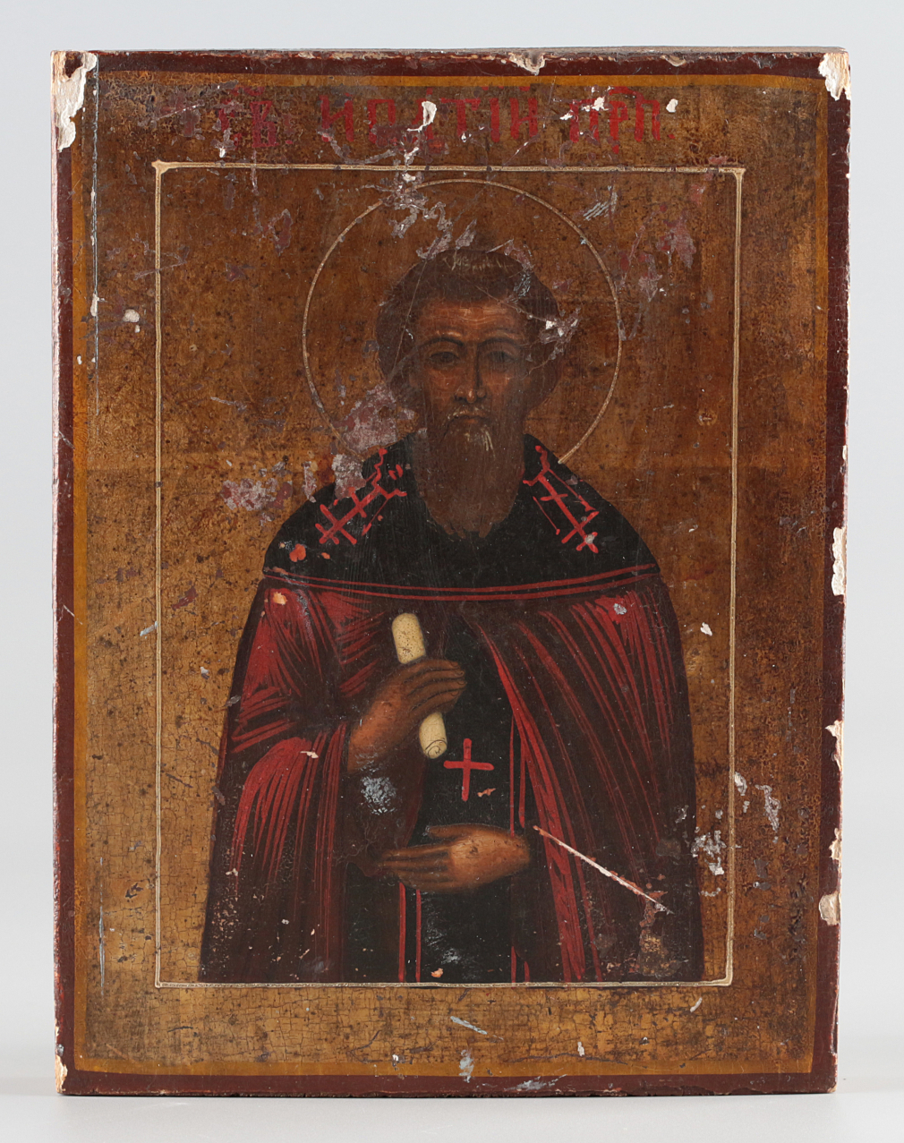 Икона Святой преподобный Ипатий - фото - 2