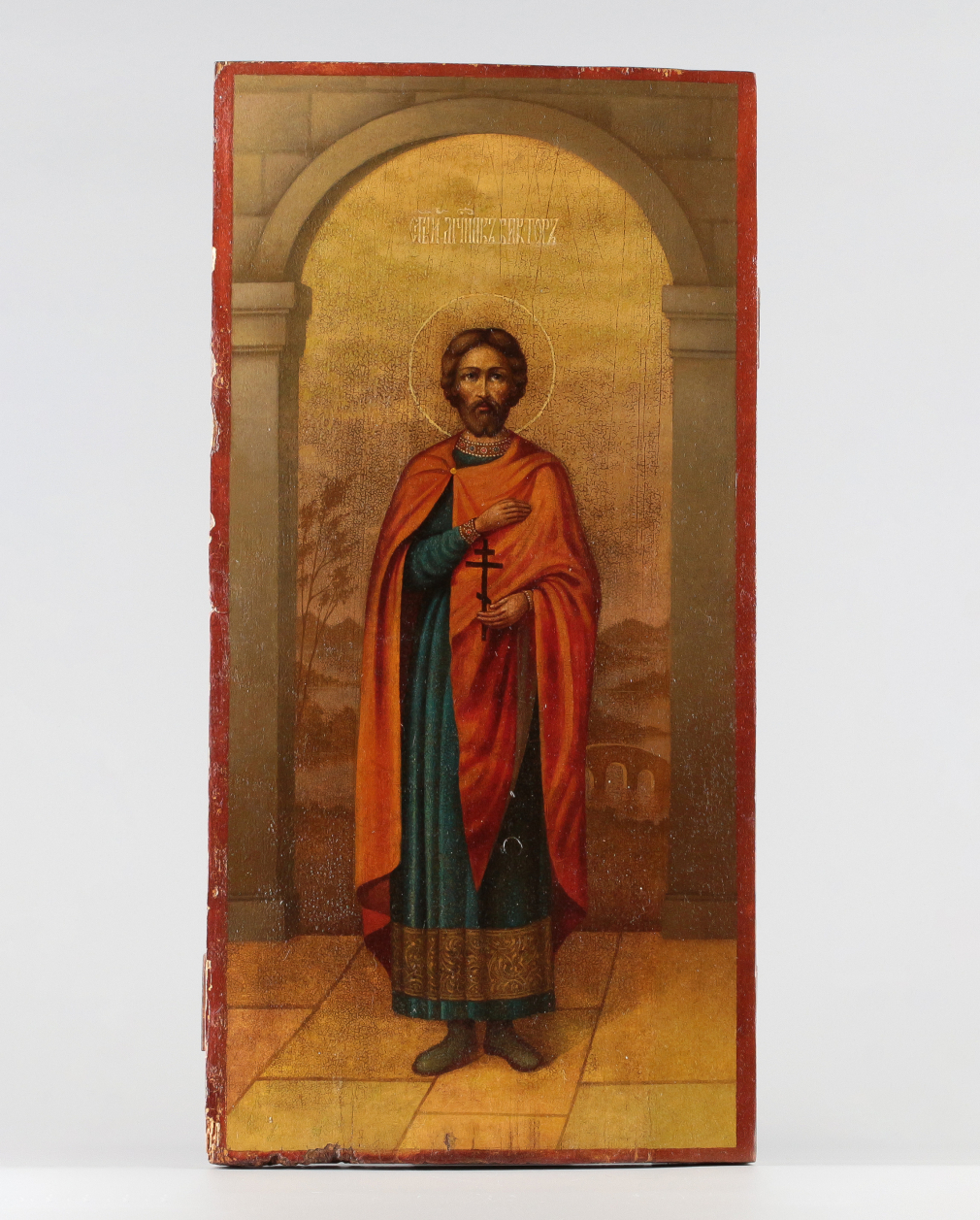 Икона Святой мученик Виктор Дамасский 61-22