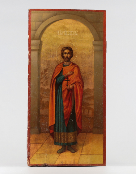 Икона Святой мученик Виктор Дамасский - фото - 4