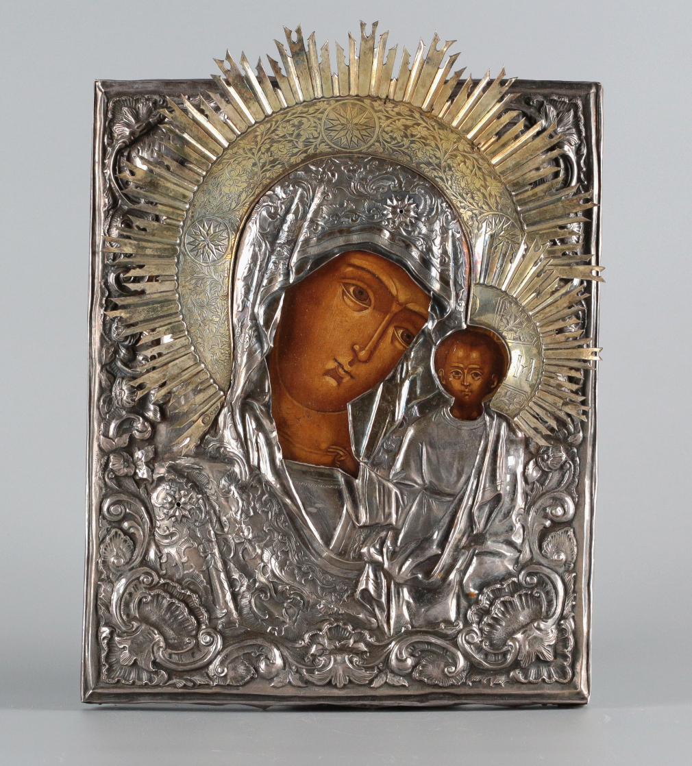 Икона Богородица Казанская 122-22