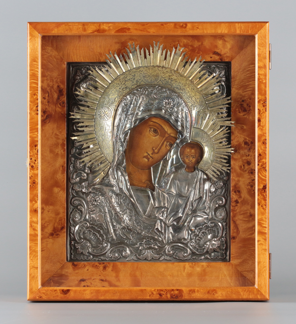 Икона Богородица Казанская 122-22
