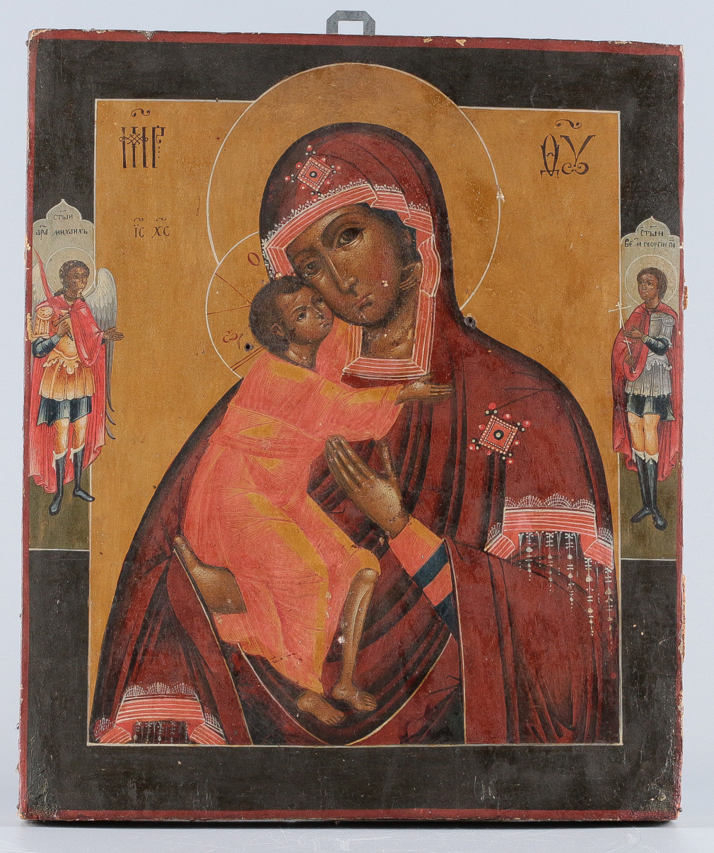 Икона Богородица Феодоровская 186-22