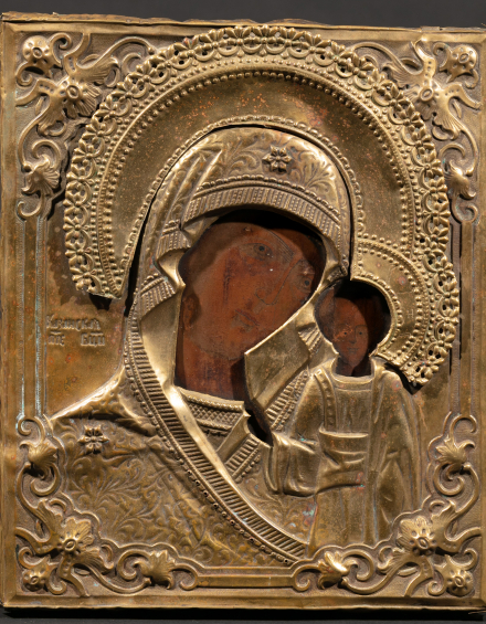 Икона Богородица Казанская - фото - 3