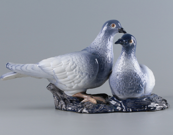 Скульптура Пара голубей - фото - 3