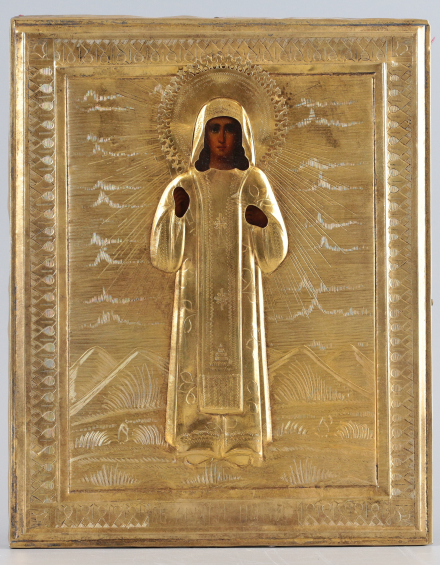 Икона Святая мученица Нина - фото - 2
