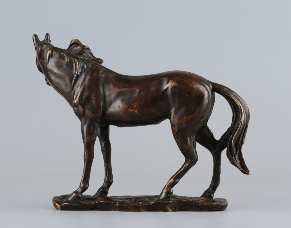 Бронзовая скульптура лошади 0064-23