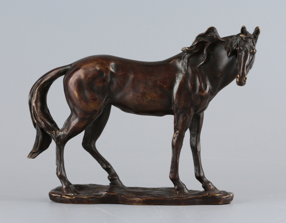 Бронзовая скульптура лошади - фото - 2