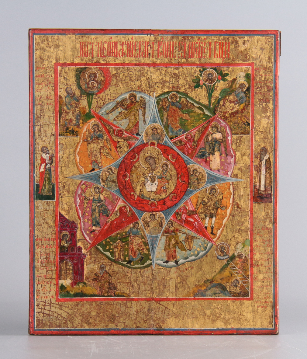 Икона Богородицы Неопалимая Купина 00129-23