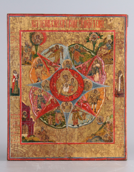 Икона Богородицы Неопалимая Купина - фото - 2