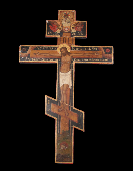 Антикварный Крест Распятие Христово - фото - 2